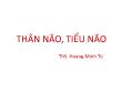 Y khoa, dược - Thân não, tiểu não