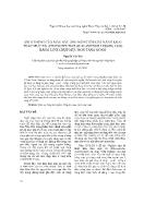 Ảnh hưởng của màu sắc ánh sáng tới khả năng khai thác mực xà (sthenoteuthis oualaniensis lesson, 1830) bằng lưới chụp mực bốn tăng gông