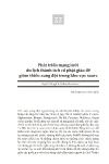 Phát triển mạng lưới du lịch thánh tích cổ phật giáo để giảm thiểu xung đột trong khu vực saarc