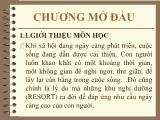 Quản trị khu du lịch