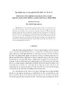 Tính toán công trình ngầm trong nền san hô chịu tác dụng đồng thời của động đất và lực thuỷ tĩnh