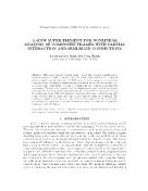 A 6DOF super element for nonlinear analysis of composite frames with partial interaction and semi-Rigid connections