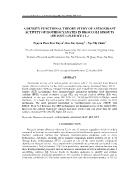 A density functional theory study of antioxidant activity of isothiocyanates in broccoli sprouts (brassica oleracea l.) - Nguyen Phan Truc Xuyen