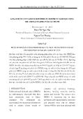 Analysis of contaminated pbdes in sediment samples using the triple quadrupole gc/ms/ms - Pham Thi Ngoc Mai