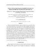 Application of iron-Based adsorbent (feooh) to remove hydrogen sulfide (h2s) from biogas - Do Kha Uan