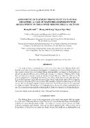 Assessment of farmers’ prone state to natural disasters: a case of mainstream hydropower development in the lower Mekong Delta, Vietnam