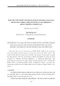 Bước đầu phân tích và đánh giá hàm lượng pb(II), zn(II), cu(II) trong nước thải của một số xưởng tuyển khoáng ở huyện chợ Đồn, tỉnh Bắc Kạn - Ngô Thị Mai Việt