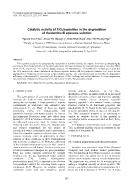 Catalytic activity of TiO2/sepiolites in the degradation of rhodamine B aqueous solution - Nguyễn Tiến Thao