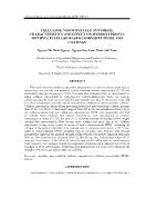 Cellulose nanocrystals: synthesis, characteristics and effect on hydroxypropyl methylcellulose-Based composite films and coatings - Nguyen Thi Minh Nguyet