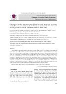 Changes in the autumn precipitation and tropical cyclone activity over Central Vietnam and its East Sea
