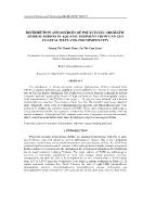 Distribution and sources of polycyclic aromatic hydrocarbons in aquatic sediment from Can gio coastal wetland, Hochiminh city