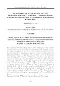 Dự đoán khả năng hấp phụ ion kim loại nặng trong dung dịch nước của lá cây để làm vật liệu hấp phụ bằng phương pháp phân tích quang phổ hồng ngoại biến đổi fourier (ftir) - Nguyễn Văn Sức