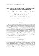 Effect of annealed temperature on no2 gas-Sensing performances of sno2 nanowire sensors - Do Dang Trung