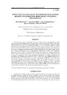 Effect of caco3 filler on the degradation of high density polyethylene (hdpe) film containing prooxidants - Pham Thu Trang