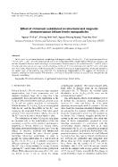 Effect of chromium substituted on structural and magnetic characterization lithium ferrite nanoparticles - Nguyen Thi Lan