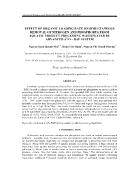 Effect of organic loading rate on simultaneous removal of nitrogen and phosphorus from aquatic product processing wastewater by advanced a2/o – baf system - Nguyen Xuan Quynh Nhu