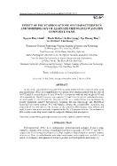 Effect of polycaprolactone on characteristics and morphology of alginate/chitosan/lovastatin composite films - Nguyen Thuy Chinh