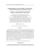 Enhancement of li–ion battery capacity using nickel doped lifepo4 as cathode material - La Thi Hang