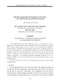 Hấp phụ as(III) trong môi trường nước bằng vật liệu hấp phụ bã chè biến tính koh - Đỗ Trà Hương