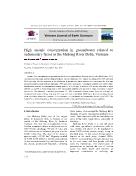 High arsenic concentration in groundwater related to sedimentary facies in the Mekong River Delta, Vietnam