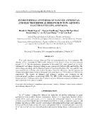 Hydrothermal synthesis of nano bilayered v2o5 and electrochemical behavior in non–aqueous electrolytes lipf6 and naclo4