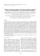 Influence of operating conditions and membrane fouling on water flux during seawater desalination using air gap membrane distillation - Duong Cong Hung