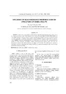 Influence of silica resource from rice husk on structure of hzsm-5 zeolite - Le Thi Hoai Nam