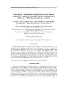 Influence of sintering temperature on phase formation and optical properties of lead-Free ferroelectric bi0.5na0.5tio3 materials - Le Thi Hai Thanh