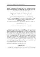 Initial assessment of some related socio-Economic parameters under the impacts of climate change at district 8 in Ho Chi Minh city