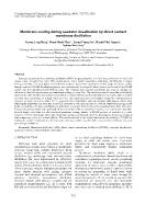 Membrane scaling during seawater desalination by direct contact membrane distillation