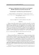 Optimal conditions for exopolysaccharide production by lactobacillus plantarum t10 - Tran Bao Khanh