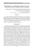 Photorefractive composites based on acrylate and styrene types of triphenylamine polymer - Giang Ngoc Ha