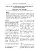 Preparation of Flower-Like ZnO Architecture for Photodegradation of Caffeine in Aqueous Solution - Le Thi Mai