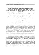 Preparation of polymer composites based on unsaturated polyester reinforced by natural fiber and cellulose microfiber from lung waste in Nghe An