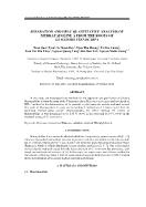 Separation and hplc quantitative analysis of murrayafoline a from the roots of glycosmis stenocarpa - Tran Quoc Toan