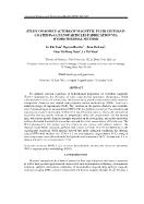 Study on some factors of magnetic fluid chitosancoated fe3o4 nanoparticles fabrication via hydrothermal method