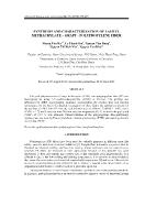 Synthesis and characterization of lauryl methacrylate – graft - Polypropylene fiber - Hoang Thu Ha