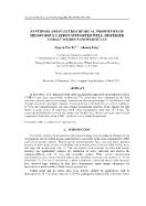 Synthesis and electrochemical properties of mesoporous carbon supported well–dispersed cobalt oxides nanoparticles - Nguyen Van Tu