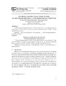 Synthesis and structural study of some 4-(2-arylidenehydrazinyl)-7-chloroquinoline compounds - Le Trong Duc