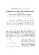 Synthesis of acyclovir as an antiherpes-Virus drug - Trần Quang Hưng