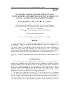 Synthesis of phenothiazine derivatives as novel moieties toward utilization in alternative donor – acceptor conjugated polymers - Truong Tung Khuong