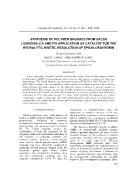 Synthesis of polymer brushes from salen ligand/silica and its application as catalyst for the hydrolytic kinetic resolution of epichlorohydrin