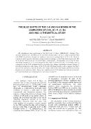 The blue shifts of the c-H and n-h bonds in the complexes of chx3 (x = f, cl, br) and hno: a theoretical study - Nguyễn Tiến Trung