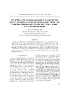 The interaction of bh2nh2 with hnz (z: o, s) in the gas phase: theoretical study of the blue shift of n-H...h-b dihydrogen bonds and the red shift of n-h...o and n-h...s hydrogen bonds