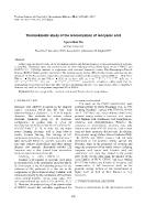 Thermokinetic study of the isomerization of isocyanic acid - Nguyen Huu Tho