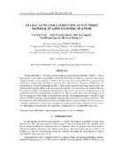 Tra bac activated carbon used as electrode material in aqueous supercapacitor - Van Man Tran