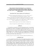 Treatment effectiveness evaluation of wastewater from industrial fried chicken re- Processing processes by advanced oxidation processes - Nguyen Dien Chau