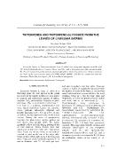 Triterpenes and triterpene-Glycoside from the leaves of lawsonia inermis - Nguyễn Thị Bình