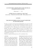 Xử lý màu thuốc nhuộm dư trong nƣớc thải nhuộm bằng phương pháp ozon hóa - Ngô Hồng Ánh Thu