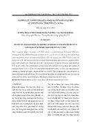 Nghiên cứu ảnh hưởng của nồng độ nitơ pha tạp đến sự chuyển pha tinh thể của n-Tio2 - Lê Diên Thân